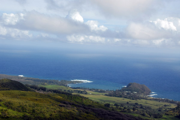 Kaihalulu Bay and Hana, Hawaii, the east end of Maui