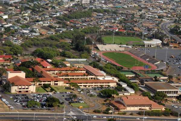 Henry Perrine Baldwin High School and War Memorial Stadium, Wailuku, Maui HI