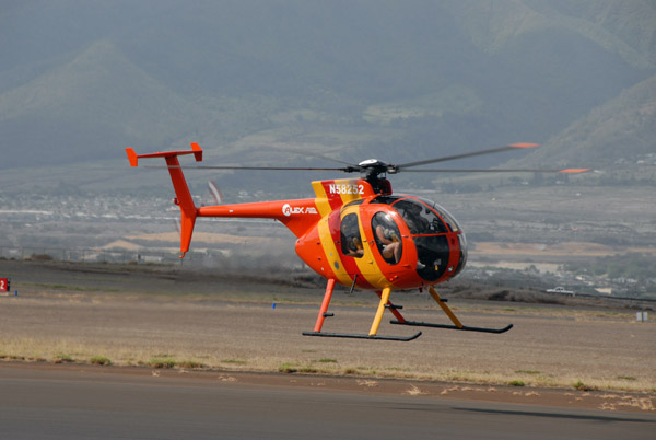 Alex Air flying a 1978 Hughes 369D (N58252)