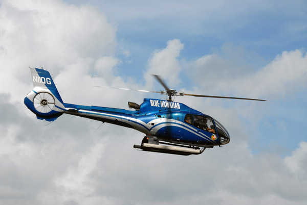 Blue Hawaiian Eurocopter EC 130 B4 (N11QG) taking off from Maui