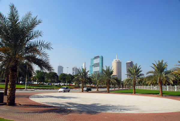 Plaza infront of the entrance to Zone B, Zabeel Park