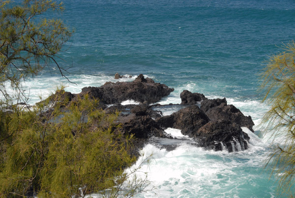 Rocky coast of northwest Maui near Kapalua