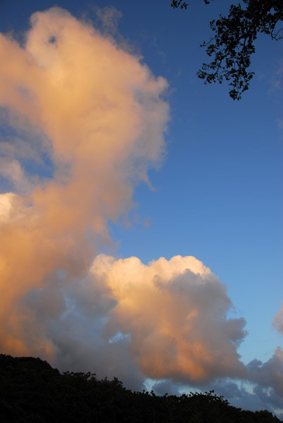 Late afternoon clouds, Maui