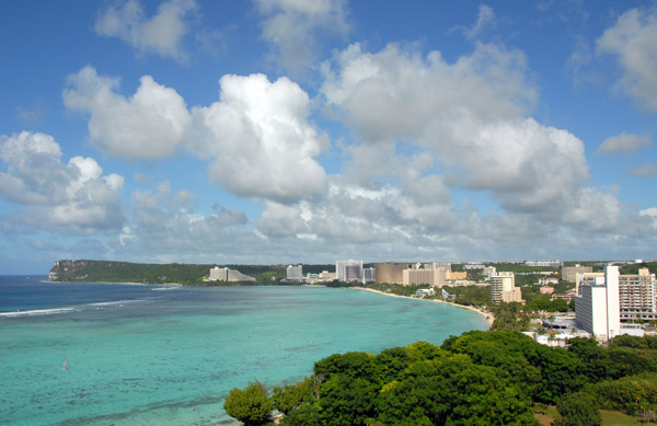 View of Tumon Bay from the Marriott Guam Resort