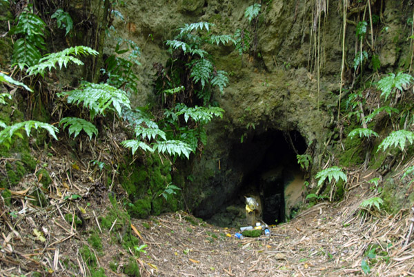 Cave of General Obata's underground command post, Guam