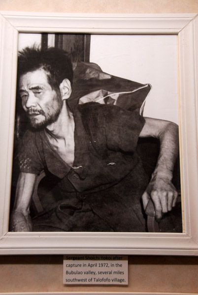 Japanese Sergeant Shoichi Yokoi, captured in April 1972 on Guam