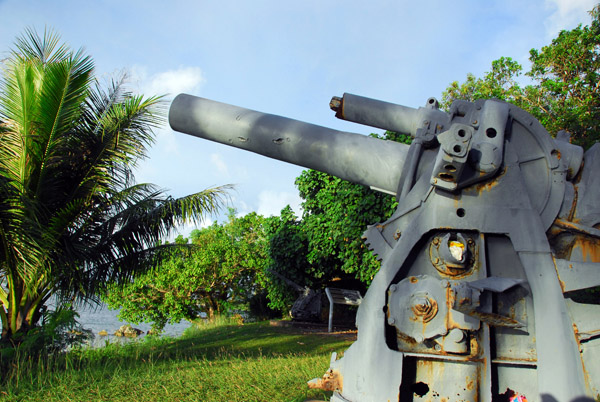 Japanese 20 cm/12 (8) Short Gun used in the defense of Agat Beach