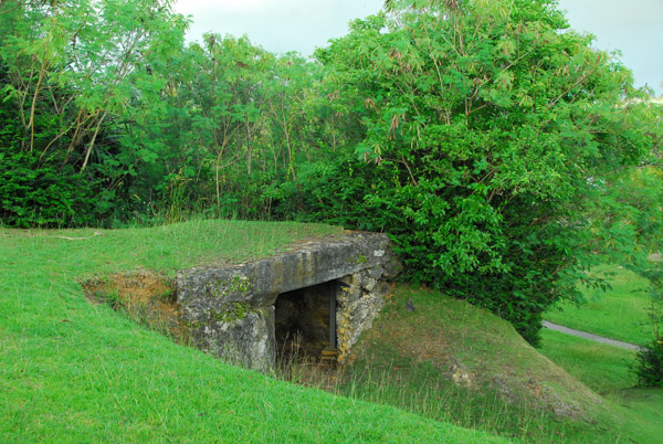 Japanese World War II bunker at Ga'an Point