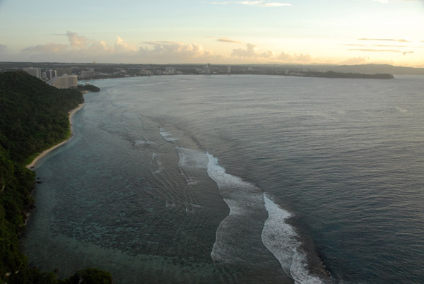 View from Two Lovers Point south to Tumon