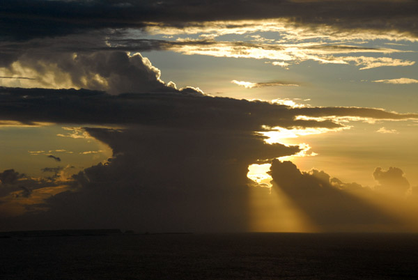 Sunset from Two Lovers Point, also called Puntan Dos Amantes