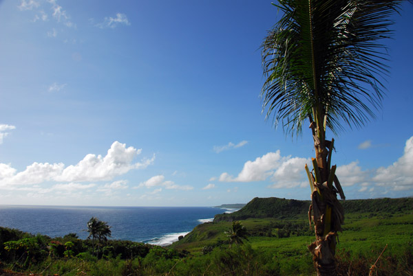 Tagachang Point from Pago Point on the east coast of Guam