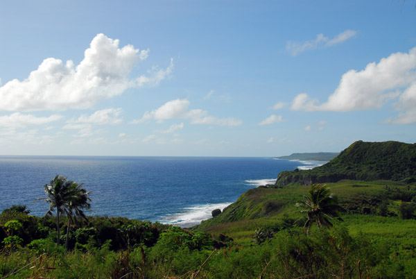 Tagachang Point from Pago Point on the east coast of Guam