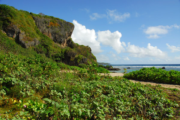 Tagachang Beach Park, east coast of Guam