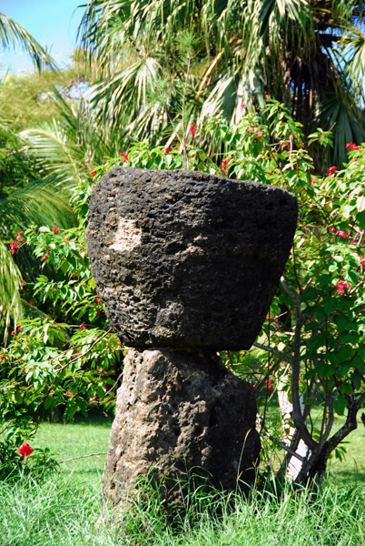 Latte Stones, typical ancient (1000 AD -1500 AD) house pillars of Guam and the Mariana Islands
