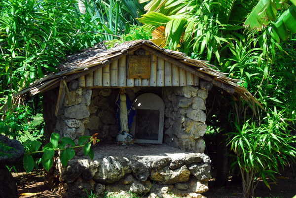 Small shrine at Gef Pa'go Chamorro Cultural Village