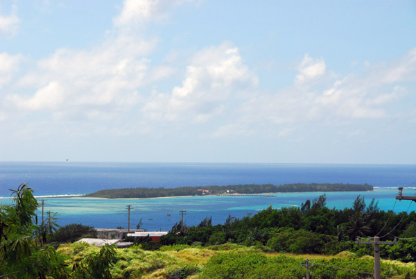 Cocos Island from the hills above Merizo