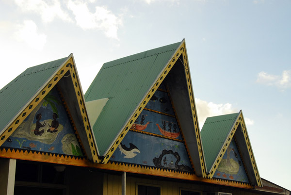 Traditional-style Palauan architecture