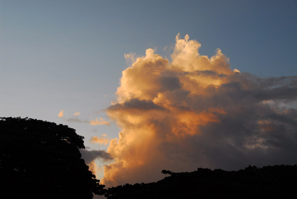 Late afternoon thunderstorm, Palau