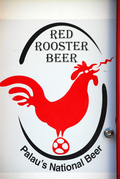 Red Rooster Beer, Palau's National Beer