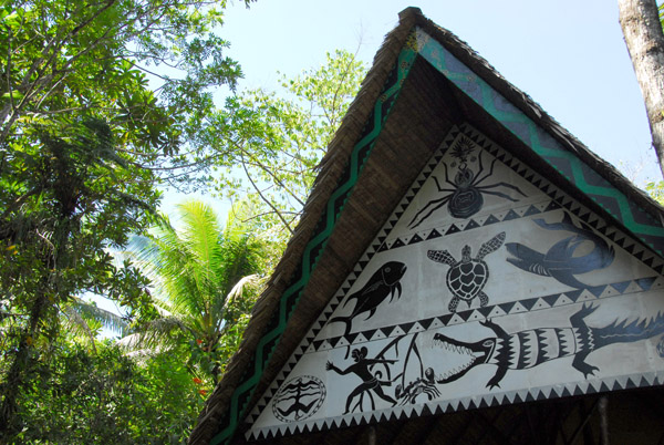 Palauan painted storyboard