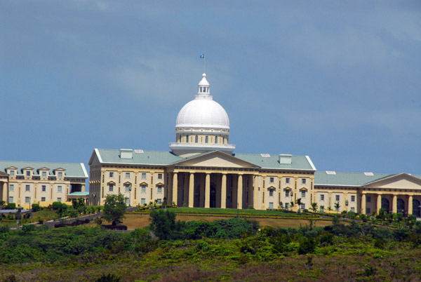 The Palau Capitol Building at Melekeok