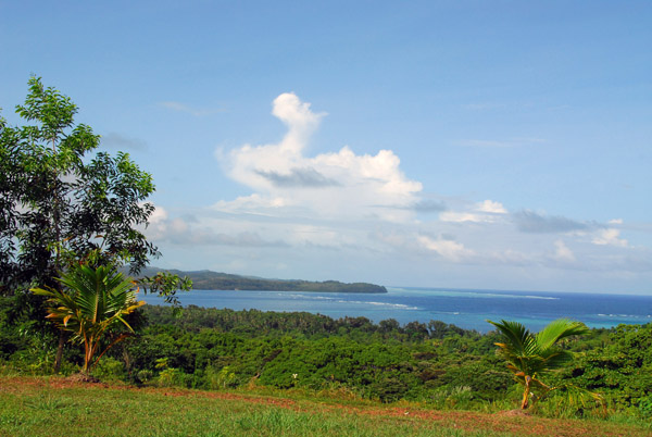Namai Bay, the lagoon at Melekeok  on the east coast of Babeldaob