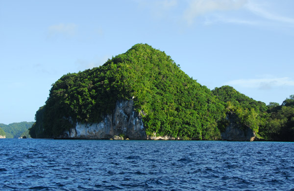 One of the larger islands