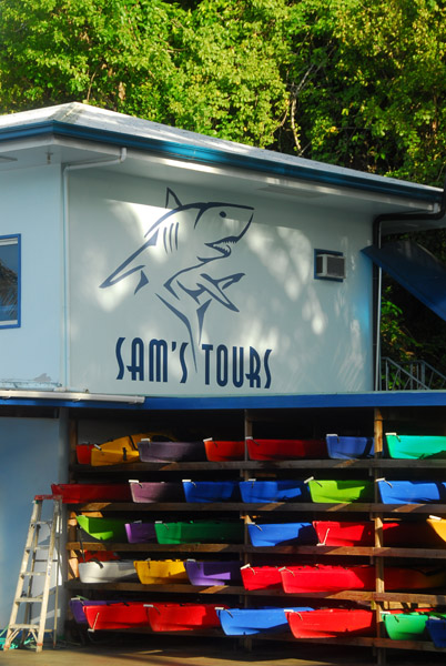 Sam's Tours, a respectable operator in Palau