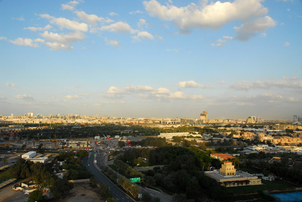View from Convention Tower of Zabeel Park