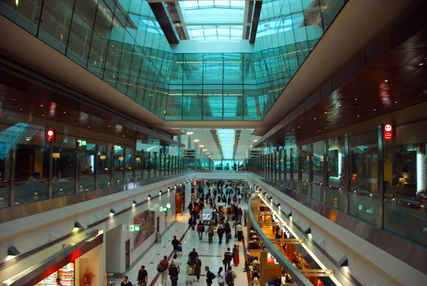 The new Terminal 3 and Concourse 2 opened in October 2008