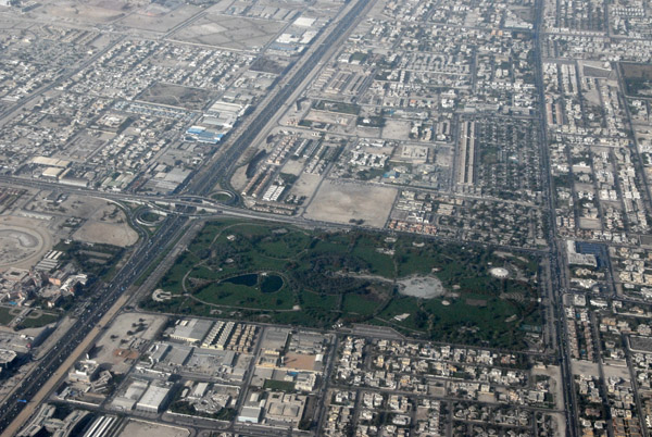 Safa Park aerial, Dubai