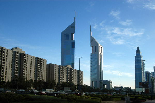 Emirates Towers with the Trade Centre Apartments