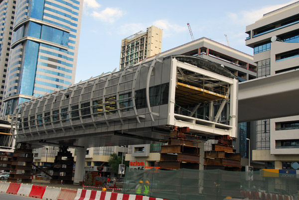 Dubai Metro Station under construction