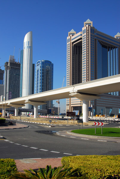 Dubai Metro, Sheikh Zayed Road