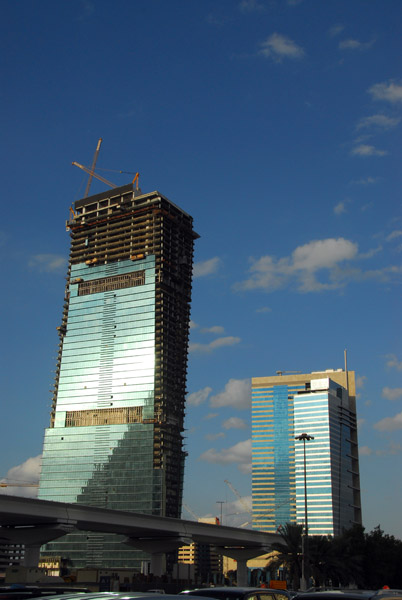 Sama Tower, under construction
