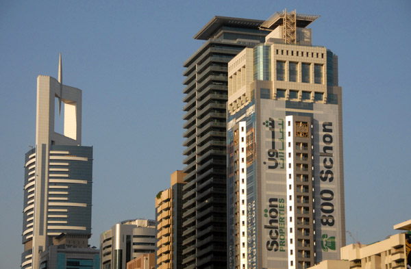 Sheikh Zayed road with Chelsea Tower