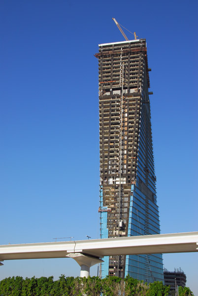 Sama Tower, under construction