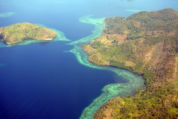 Cabilauan Island and the smaller Dimilanta Island (Busuanga) Philippines