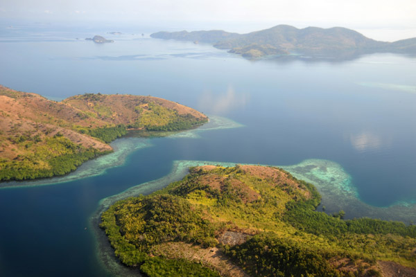 Busuanga with Cabilauan Island to the north, Philippines
