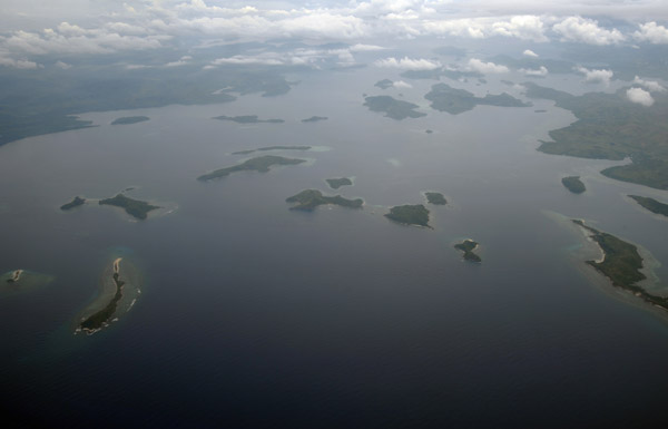 Coron Bay - The US Navy sank at least 11 Japanese ships here on 24 Sep 1944