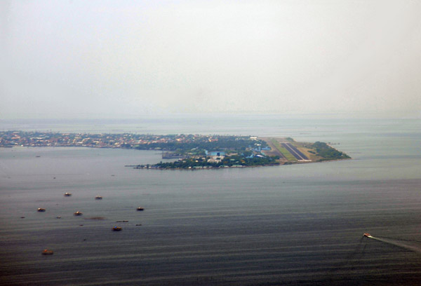 Cavite Peninsula with Sangley Point Airbase, Philippines