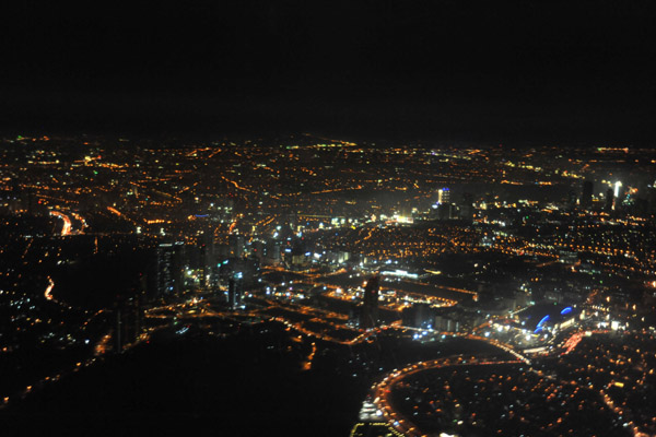 Manila, Philippines, at night