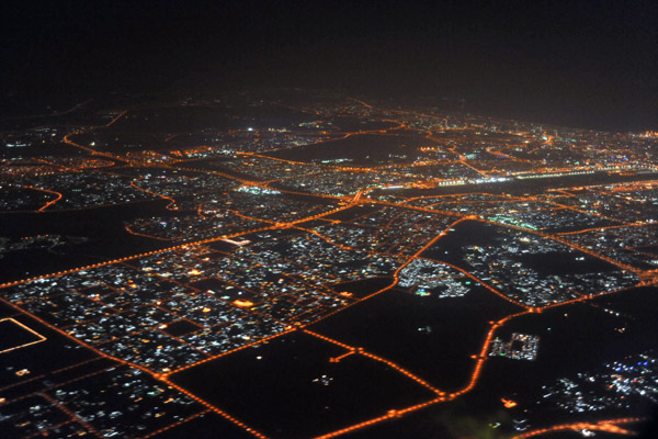 Al Qusais looking towards Dubai Airport