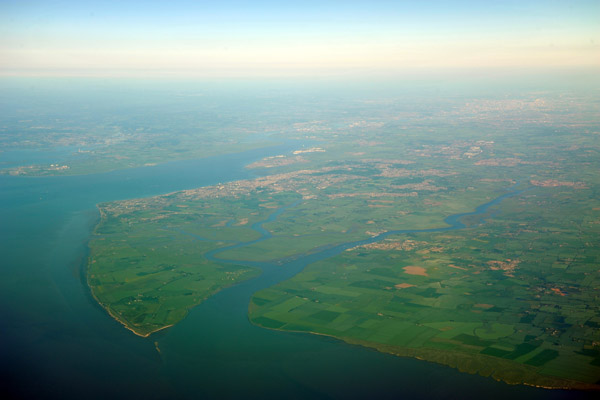 River Crouch and Foulness Island, Essex, England