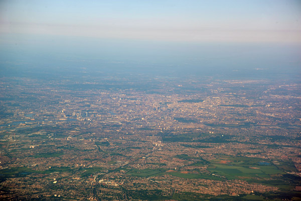 London seen from over Essex