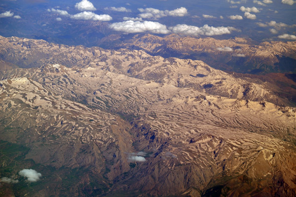 Turkish mountains south of Erzincan