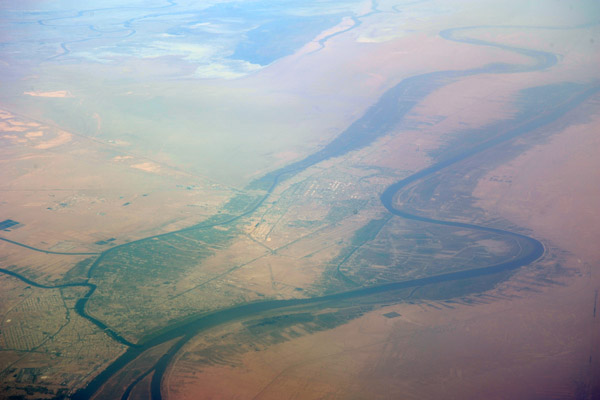 Iran-Iraq border at Khormanshahr and Abadan, Iran