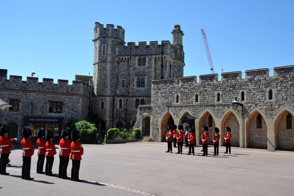 Changing of the Guard, Lower Ward, Windsor Castle