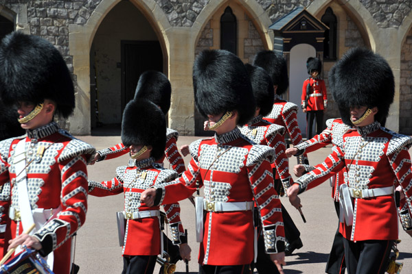 Military band, Changing of the Guard, Windsor Castle