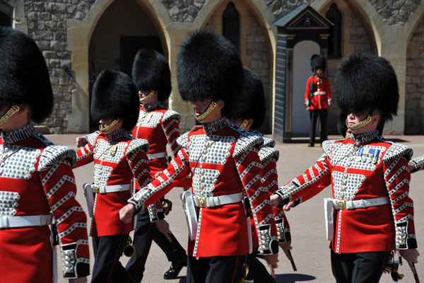 Military band, Changing of the Guard, Windsor Castle